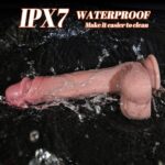 Premium Gerçekçi Dokulu İleri Geri Hareketli 22 Cm Isıtmalı Vibratör