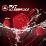 Gül Tasarımlı Titreşimli Ağız Gag ve Göğüs Ucu Klipsi - Görsel 6