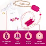 Uygulama Kontrollü Titreşimli Göğüs Ucu Kıskaçı - Akıllı Telefon Destekli - Görsel 6